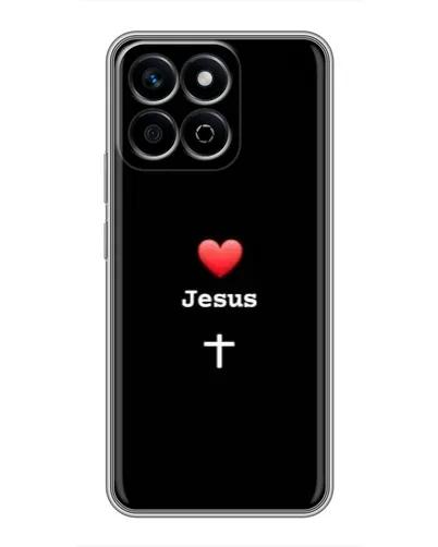 Чехол для Huawei Honor X7c с картинкой «Сердце - Jesus» Чехол для Huawei Honor X7c с картинкой «Сердце - Jesus»