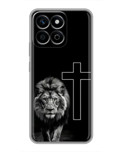 Чехол для Huawei Honor X7c с картинкой «Лев и Крест» Чехол для Huawei Honor X7c с картинкой «Лев и Крест»