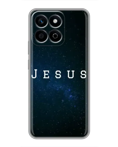 Чехол для Huawei Honor X7c с картинкой «Звездное небо Jesus» Чехол для Huawei Honor X7c с картинкой «Звездное небо Jesus»