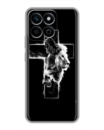 Чехол для Huawei Honor X7c с картинкой «Сияющий крест Jesus» Чехол для Huawei Honor X7c с картинкой «Сияющий крест Jesus»
