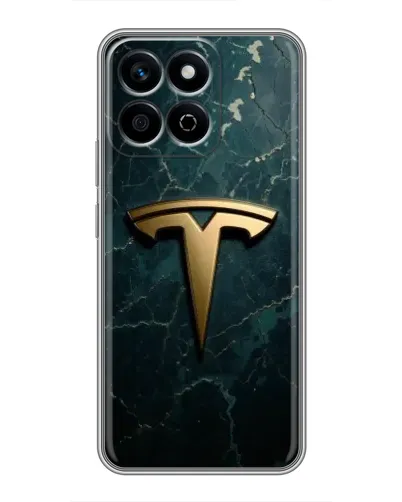 Чохол для Huawei Honor X7c з картинкою «Мармурова Tesla Gold» Чохол для Huawei Honor X7c з картинкою «Мармурова Tesla Gold»