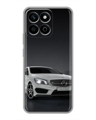 Чехол для Huawei Honor X7c с картинкой «Mercedes AMG GT Silver»