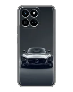 Чехол для Huawei Honor X7c с картинкой «Mercedes на черном» Чехол для Huawei Honor X7c с картинкой «Mercedes на черном»