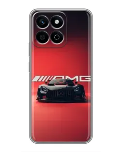 Чехол для Huawei Honor X7c с картинкой «Mercedes AMG — красная линия» Чехол для Huawei Honor X7c с картинкой «Mercedes AMG — красная линия»
