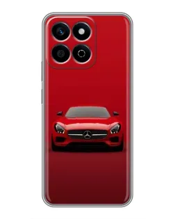 Чехол для Huawei Honor X7c с картинкой «Красный Mercedes AMG» Чехол для Huawei Honor X7c с картинкой «Красный Mercedes AMG»