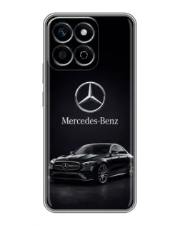 Чехол для Huawei Honor X7c с картинкой «Mercedes — решетка радиатора» Чехол для Huawei Honor X7c с картинкой «Mercedes — решетка радиатора»