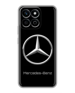 Чехол для Huawei Honor X7c с картинкой «Mercedes Silver Logo» Чехол для Huawei Honor X7c с картинкой «Mercedes Silver Logo»