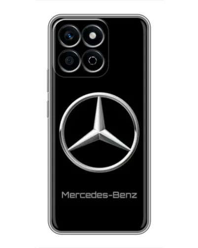 Чехол для Huawei Honor X7c с картинкой «Mercedes Silver Logo»