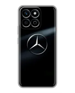 Чехол для Huawei Honor X7c с картинкой «Mercedes на металле» Чехол для Huawei Honor X7c с картинкой «Mercedes на металле»