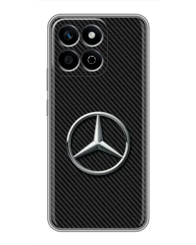 Чехол для Huawei Honor X7c с картинкой «Карбоновый Mercedes стиль» Чехол для Huawei Honor X7c с картинкой «Карбоновый Mercedes стиль»