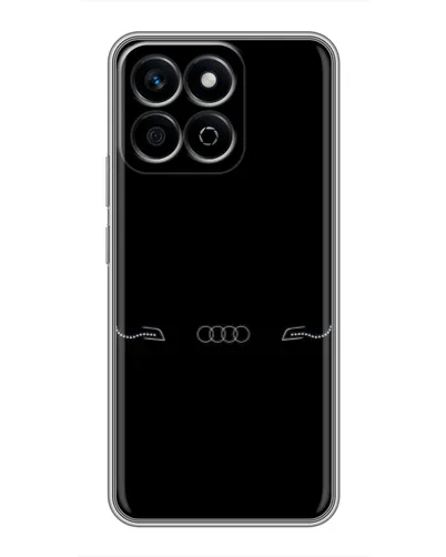 Чехол для Huawei Honor X7c с картинкой «Audi — световой подпись»