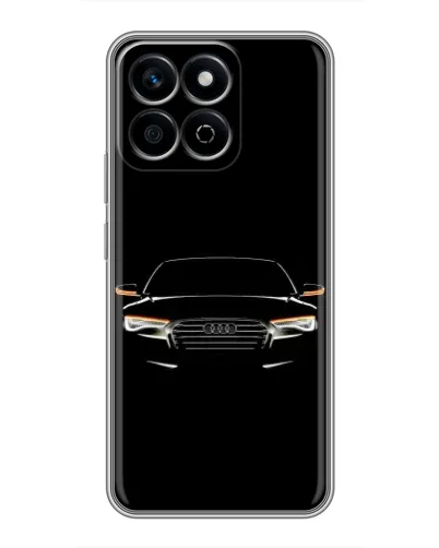 Чехол для Huawei Honor X7c с картинкой «Audi — ночной контур»