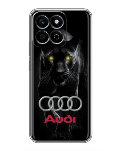 Чехол для Huawei Honor X7c с картинкой «Пантера и Audi»
