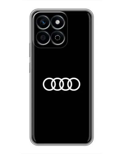 Чехол для Huawei Honor X7c с картинкой «Audi White Logo»