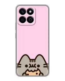 Чехол для Huawei Honor X7c с картинкой «Pusheen и печенье» Чехол для Huawei Honor X7c с картинкой «Pusheen и печенье»