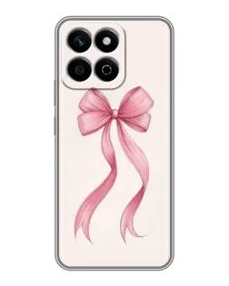 Чехол для Huawei Honor X7c с картинкой «Розовый бант»