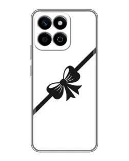 Чехол для Huawei Honor X7c с картинкой «Диагональный бант»