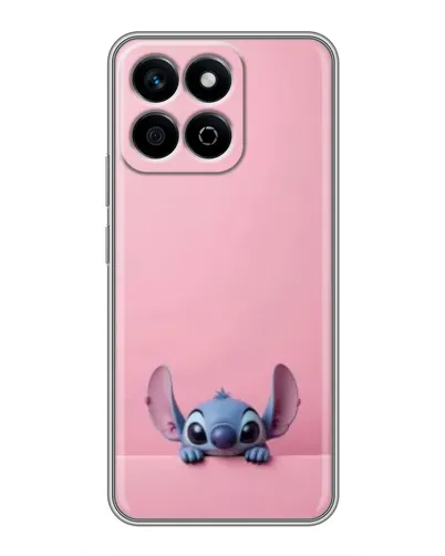 Чехол для Huawei Honor X7c с картинкой «Stitch выглядывает»