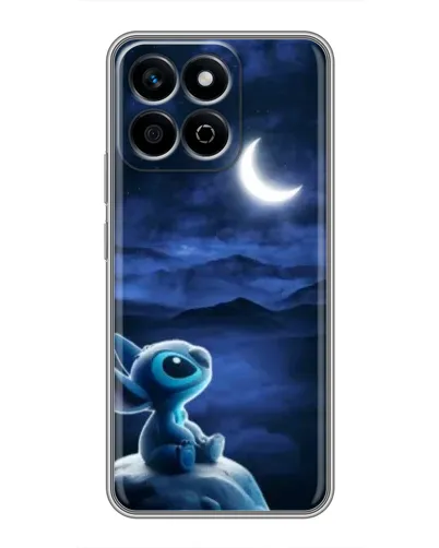 Чехол для Huawei Honor X7c с картинкой «Лунная ночь Стича»