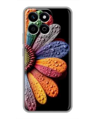 Чехол для Huawei Honor X7c с картинкой «Радужный цветок» Чехол для Huawei Honor X7c с картинкой «Радужный цветок»