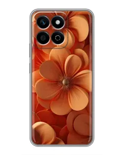 Чехол для Huawei Honor X7c с картинкой «Оранжевый макро цветок» Чехол для Huawei Honor X7c с картинкой «Оранжевый макро цветок»