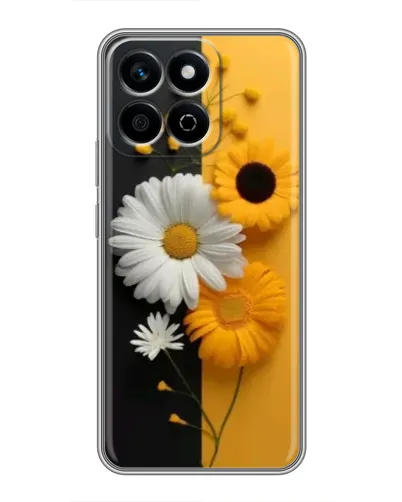 Чехол для Huawei Honor X7c с картинкой «Подсолнух и ромашка» Чехол для Huawei Honor X7c с картинкой «Подсолнух и ромашка»