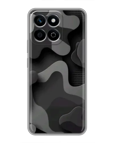 Чехол для Huawei Honor X7c с картинкой «Темный абстрактный камуфляж» Чехол для Huawei Honor X7c с картинкой «Темный абстрактный камуфляж»