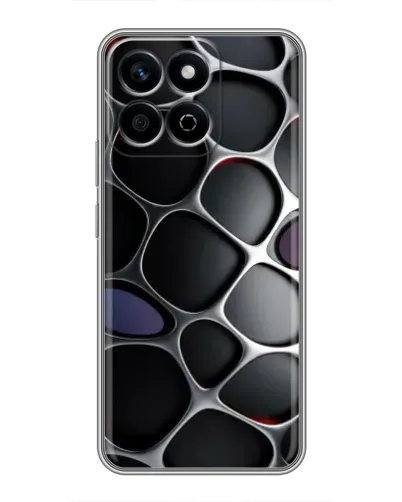 Чехол для Huawei Honor X7c с картинкой «Объемная темная решетка» Чехол для Huawei Honor X7c с картинкой «Объемная темная решетка»