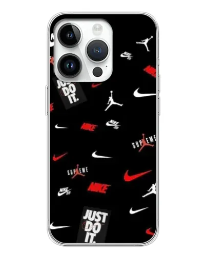 Чехол для Huawei Honor X7d с картинкой «Nike Mix Pattern»