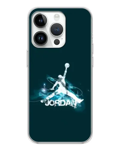 Чехол для Huawei Honor X7d с картинкой «Jordan Blue Fire»
