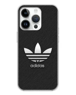 Чехол для Huawei Honor X7d с картинкой «Adidas Карбоновая текстура»