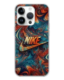 Чехол для Huawei Honor X7d с картинкой «Nike в абстракции»