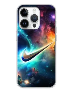 Чехол для Huawei Honor X7d с картинкой «Космический Nike Swoosh»