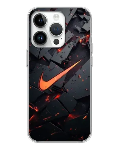 Чехол для Huawei Honor X7d с картинкой «Nike — эффект разломов» Чехол для Huawei Honor X7d с картинкой «Nike — эффект разломов»