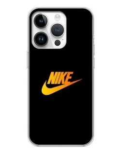 Чехол для Huawei Honor X7d с картинкой «Золотой логотип Nike»