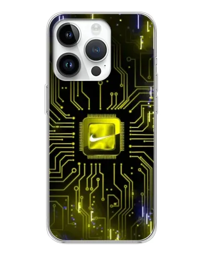 Чехол для Huawei Honor X7d с картинкой «Nike — золотая искра» Чехол для Huawei Honor X7d с картинкой «Nike — золотая искра»