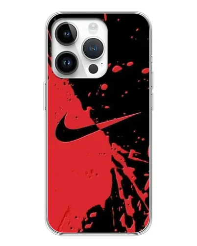 Чехол для Huawei Honor X7d с картинкой «Красные брызги Nike» Чехол для Huawei Honor X7d с картинкой «Красные брызги Nike»