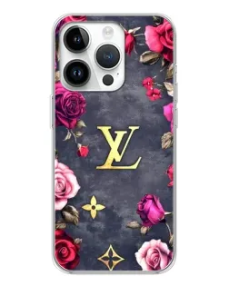Чехол для Huawei Honor X7d с картинкой «Цветочный Louis Vuitton»