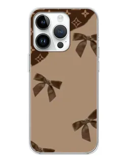 Чехол для Huawei Honor X7d с картинкой «LV — кофейный атлас»