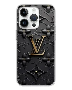 Чехол для Huawei Honor X7d с картинкой «Кожаная текстура LV»