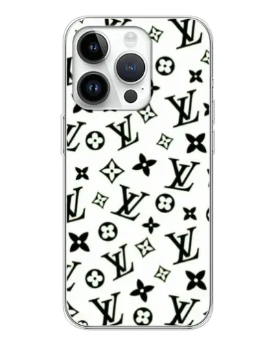 Чехол для Huawei Honor X7d с картинкой «Монохромный хаос LV» Чехол для Huawei Honor X7d с картинкой «Монохромный хаос LV»