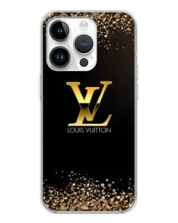 Чехол для Huawei Honor X7d с картинкой «LV — золотые искры»