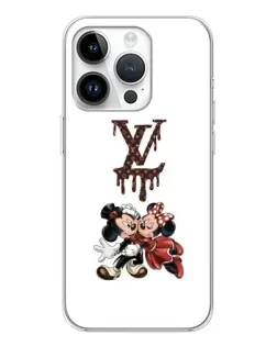 Чехол для Huawei Honor X7d с картинкой «LV и Микки Маус»
