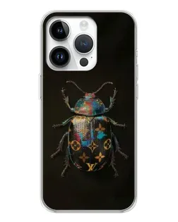 Чехол для Huawei Honor X7d с картинкой «LV — мраморный принт»