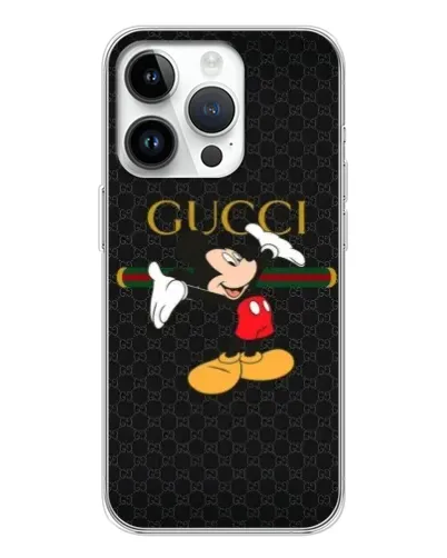Чехол для Huawei Honor X7d с картинкой «Микки Маус Gucci»