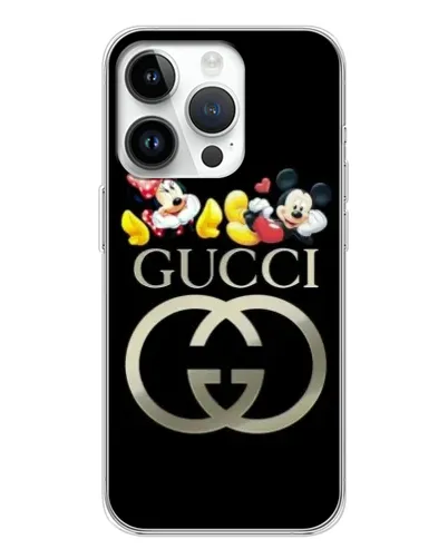 Чехол для Huawei Honor X7d с картинкой «Gucci — герои Disney»