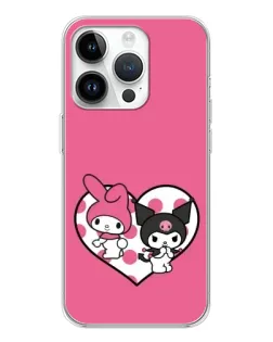 Чехол для Huawei Honor X7d с картинкой «Kuromi и My Melody» Чехол для Huawei Honor X7d с картинкой «Kuromi и My Melody»
