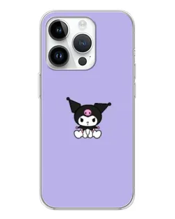 Чехол для Huawei Honor X7d с картинкой «Kuromi — фиолетовый минимализм» Чехол для Huawei Honor X7d с картинкой «Kuromi — фиолетовый минимализм»