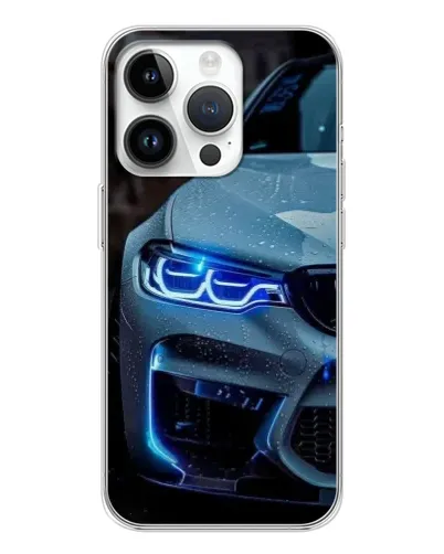 Чехол для Huawei Honor X7d с картинкой «Взгляд BMW с синими фарами» Чехол для Huawei Honor X7d с картинкой «Взгляд BMW с синими фарами»