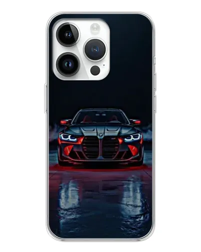 Чехол для Huawei Honor X7d с картинкой «BMW на мокрой дороге» Чехол для Huawei Honor X7d с картинкой «BMW на мокрой дороге»